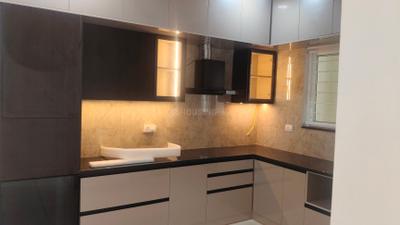 Kitchen Image of 1689 Sq.ft 3 BHK Apartment / Flat for rent in Aparna Zenon, Puppalaguda Hyderabad for Rs. 67000
