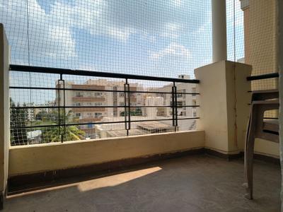 Bedroom One Image of 1675 Sq.ft 3 BHK Apartment / Flat for rent in VRR Heritage I, Doddanekundi Bengaluru for Rs. 73000