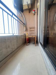 Balcony Image of 665 Sq.ft 1 BHK Apartment / Flat for sale in Kalwa Thane for Rs. 8200000
