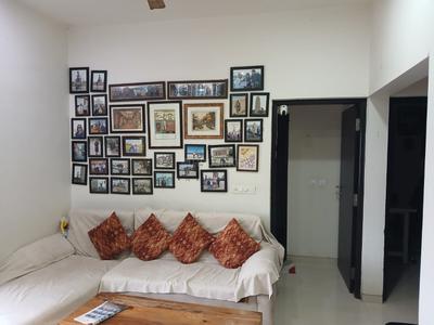 Bedroom Image of 1200 Sq.ft 2 BHK Apartment / Flat for rent in Skyi Songbirds , Bhugaon Pune for Rs. 40000