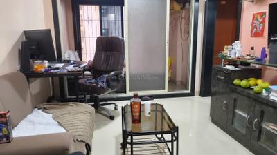 Living Room Image of 550 Sq.ft 1 BHK Apartment / Flat for rent in S K Heights, Ghansoli Navi Mumbai for Rs. 37000