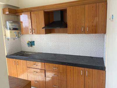 Kitchen Image of 1100 Sq.ft 2 BHK Apartment / Flat for rent in Cliffton Palladium, Pipliyahana Indore for Rs. 23000