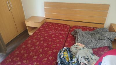 Bedroom Image of 535 Sq.ft 1 RK Apartment / Flat for rent in Supertech Czar Suites, Omicron I Greater Noida for Rs. 17000