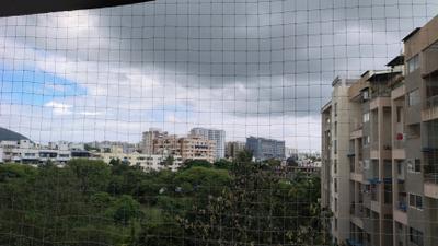 Balcony Image of 1350 Sq.ft 3 BHK Apartment / Flat for rent in Gini Bellissimo, Dhanori Pune for Rs. 32000