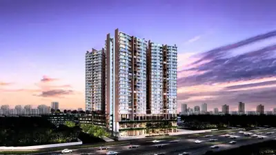 Image of 985 Sq.ft 2 BHK Apartment / Flat for sale in Mahindra Citadel Bastion J K, Pimpri, Pune for Rs. 10100000