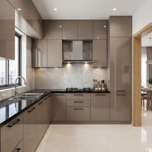 Kitchen Image of 1800 Sq.ft 3 BHK Villa for sale in Kundrathur Chennai for Rs. 13000000