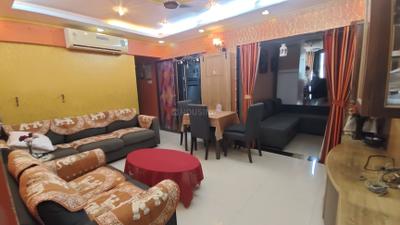 Living Room Image of 550 Sq.ft 1 BHK Apartment / Flat for rent in Landmark Towers, Dadar East Mumbai for Rs. 65000
