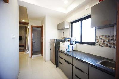 Kitchen Image of 801 Sq.ft 1 BHK Apartment / Flat for sale in Kubadthal Ahmedabad for Rs. 1850000