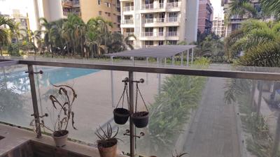 Balcony Image of 1800 Sq.ft 3 BHK Apartment / Flat for rent in Shagun White Woods, Ulwe Navi Mumbai for Rs. 43000