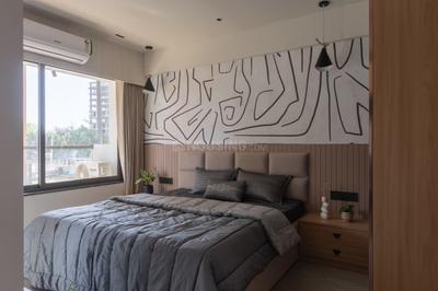 Bedroom Image of 1935 Sq.ft 3 BHK Apartment / Flat for sale in Shreeji Sarvatra, Zundal Ahmedabad for Rs. 6500000