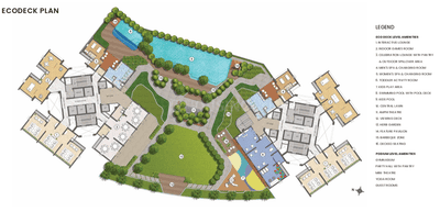 Image of 662 Sq.ft 2 BHK Apartment / Flat for sale in Kalpataru Primera, Thane West, Thane for Rs. 10500000