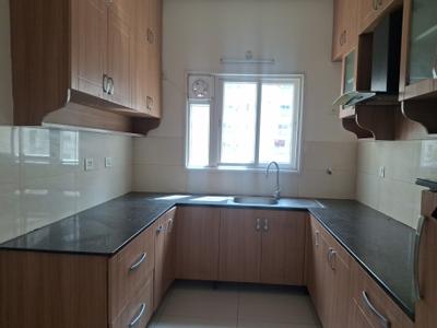 Kitchen Image of 1675 Sq.ft 3 BHK Apartment / Flat for rent in L And T Raintree Boulevard, Sahakara Nagar Bengaluru for Rs. 95000