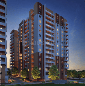 Image of 1245 Sq.ft 2 BHK Apartment / Flat for sale in Vasavi Lake City, Hafeezpet, Hyderabad for Rs. 10458000