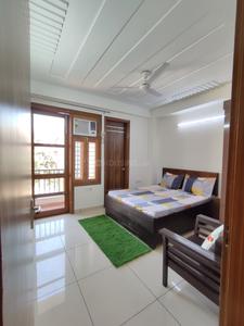 Bedroom Image of 1200 Sq.ft 2 BHK Builder Floor for rent in Sector 46 Gurgaon for Rs. 42000