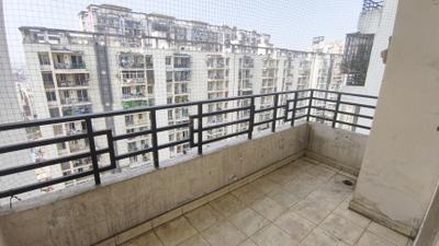 Balcony Image of 1200 Sq.ft 3 BHK Apartment / Flat for rent in Divyansh Flora, Noida Extension Greater Noida for Rs. 27000