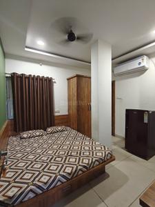 Bedroom Image of 295 Sq.ft 1 RK Studio for rent in Mahalakshmi Nagar Indore for Rs. 12999