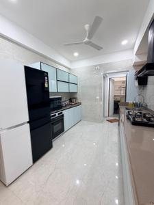 Kitchen Image of 2400 Sq.ft 4 BHK Apartment / Flat for rent in VHD Vicenza Highdeck II, Kalali Vadodara for Rs. 110000