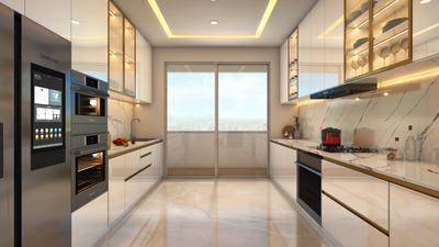Kitchen Image of 1297 Sq.ft 3 BHK Apartment / Flat for sale in Shree Naman Fifty Eight, Andheri West Mumbai for Rs. 48100000