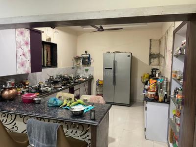 Kitchen Image of 1325 Sq.ft 3 BHK Independent House for rent in Nandanvan Nagpur for Rs. 40000