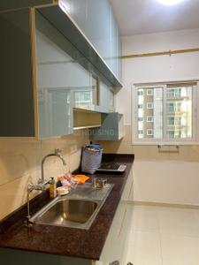 Kitchen Image of 1355 Sq.ft 2.5 BHK Apartment / Flat for rent in L And T Raintree Boulevard, Sahakara Nagar Bengaluru for Rs. 54500