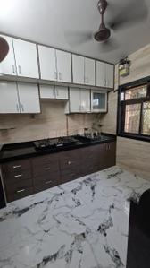 Kitchen Image of 500 Sq.ft 1 BHK Apartment / Flat for rent in Hiral Legacy, Kandivali West Mumbai for Rs. 32000