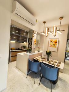 Kitchen Image of 650 Sq.ft 1 BHK Apartment / Flat for sale in Chandak Highscape City 1A, Chembur Mumbai for Rs. 9500000