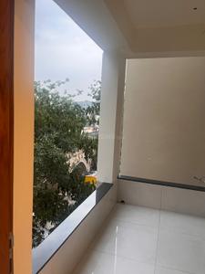 Balcony Image of 1350 Sq.ft 3 BHK Apartment / Flat for rent in Independent Triplex House, Puppalaguda Hyderabad for Rs. 39000