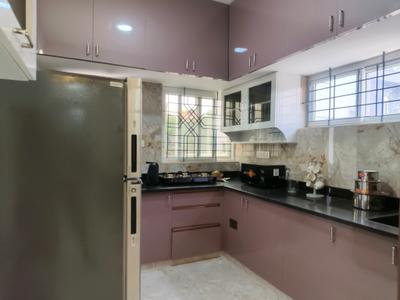 Kitchen Image of 1200 Sq.ft 3 BHK Apartment / Flat for rent in R.K. Hegde Nagar Bengaluru for Rs. 55000