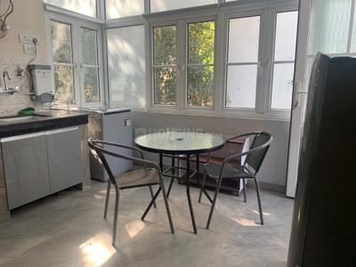 Kitchen Image of 850 Sq.ft 1 BHK Apartment / Flat for rent in Safdarjung Development Area New Delhi for Rs. 60000