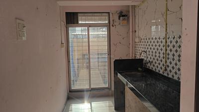 Kitchen Image of 650 Sq.ft 1 BHK Apartment / Flat for rent in Neelkanth Bliss, Kalamboli Navi Mumbai for Rs. 15000