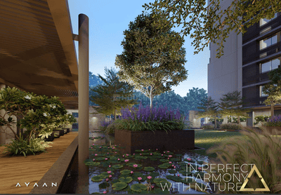 Image of 1850 Sq.ft 4 BHK Apartment / Flat for sale in Parshwa Ayaan, Ambli, Ahmedabad for Rs. 29800000