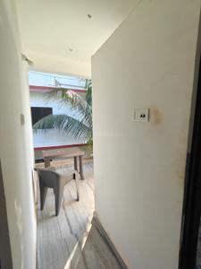 Balcony Image of 600 Sq.ft 1 RK Apartment / Flat for rent in Mandrem Goa for Rs. 18000