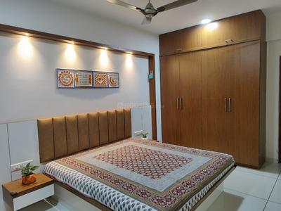 Bedroom Image of 1890 Sq.ft 3 BHK Apartment / Flat for sale in Krishna Dharti Saket Height, Gota Ahmedabad for Rs. 12700000
