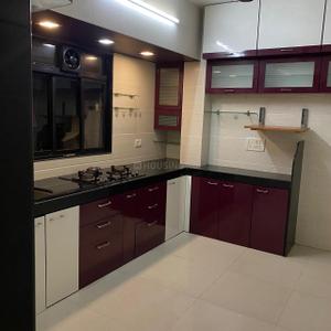 Kitchen Image of 860 Sq.ft 2 BHK Apartment / Flat for rent in Kores Nakshatra, Thane West Thane for Rs. 42000
