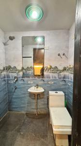 Bathroom Image of 350 Sq.ft 1 RK Studio for rent in Microtek Greenburg, Sector 86 Gurgaon for Rs. 13000