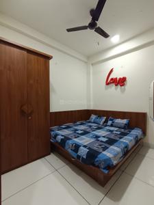Bedroom Image of 650 Sq.ft 1 BHK Apartment / Flat for rent in Scheme No 114 Indore for Rs. 21999