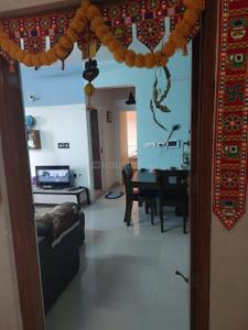 Hall Image of 1100 Sq.ft 3 BHK Apartment / Flat for rent in Adani The Meadows, Shantigram Ahmedabad for Rs. 45000
