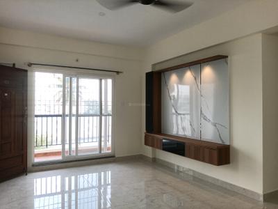 Living Room Image of 1500 Sq.ft 3 BHK Apartment / Flat for rent in Yoga Sai Srikaram, Kaggadasapura Bengaluru for Rs. 60000