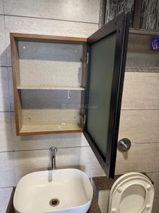 Bathroom Image of 1172 Sq.ft 3.5 BHK Apartment / Flat for rent in Malabar Exotica, Vaishno Devi Circle Ahmedabad for Rs. 43000