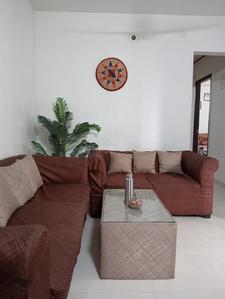 Hall Image of 600 Sq.ft 1 BHK Apartment / Flat for rent in The Solitaire, Kolshet Thane for Rs. 29000
