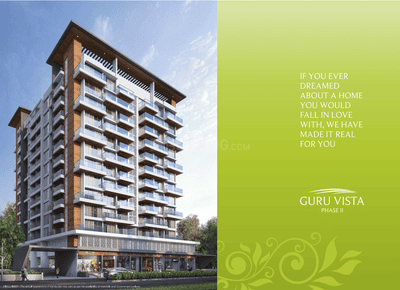 Image of 950 Sq.ft 2 BHK Apartment / Flat for sale in Guruvista Phase II, Kharadi, Pune for Rs. 15000000