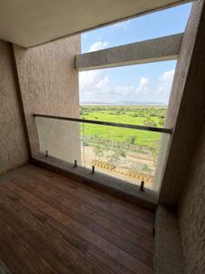 Balcony Image of 1700 Sq.ft 3 BHK Apartment / Flat for rent in Shreenathji Delta Riviera, Ulwe Navi Mumbai for Rs. 100000
