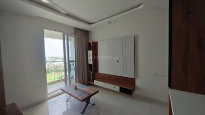 Living Room Image of 700 Sq.ft 1.5 BHK Apartment / Flat for sale in Paradise At Brigade Cornerstone Utopia, Varthur Bengaluru for Rs. 13000000
