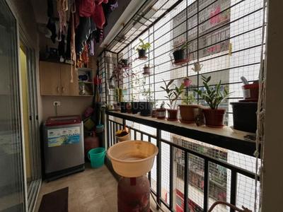 Balcony Image of 1032 Sq.ft 3 BHK Apartment / Flat for sale in  Sarjapur Railway Mens Cghs Layout, Sarjapur Bengaluru for Rs. 6400000