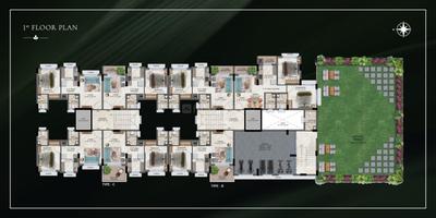 Image of 667 Sq.ft 1 BHK Apartment / Flat for sale in Palghar, Mumbai for Rs. 2930000