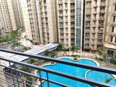 Living Room Image of 640 Sq.ft 2 BHK Apartment / Flat for rent in Gurukrupa Marina Enclave, Malad West Mumbai for Rs. 50000