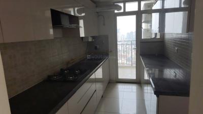 Kitchen Image of 1255 Sq.ft 2 BHK Apartment / Flat for rent in Godrej Woods, Sector 43 Noida for Rs. 55000