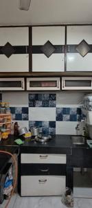 Kitchen Image of 950 Sq.ft 2 BHK Apartment / Flat for rent in Kopar Khairane Navi Mumbai for Rs. 38000