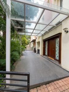 Balcony Image of 3800 Sq.ft 4 BHK Villa for rent in Vasudeva Bloomfield Ecstasy, Osman Nagar Hyderabad for Rs. 71000