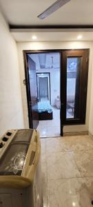 Bedroom Image of 600 Sq.ft 1 BHK Builder Floor for rent in Lajpat Nagar New Delhi for Rs. 35000